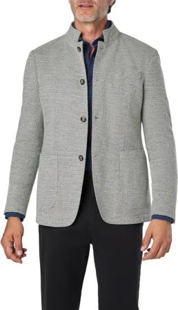 JOOP! Herren Sakko grau meliert Slim Fit
