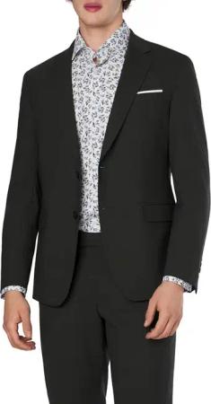JOOP! Herren Sakko grün meliert Slim Fit