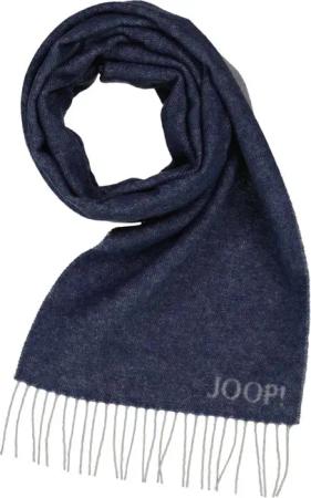 JOOP! Herren Schal blau,grau Woll-Stoff