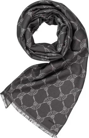 JOOP! Herren Schal grau Viskose/Modal gemustert