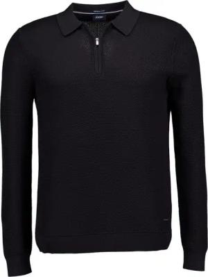 JOOP! Herren Strickpullover schwarz unifarben