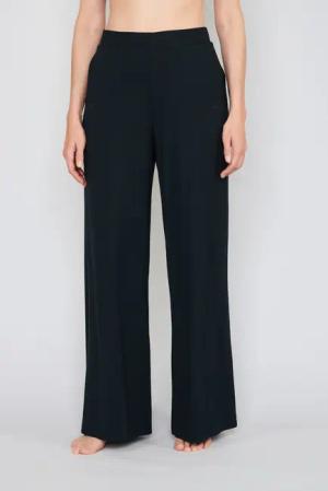 JOOP Homewearhose "Luxe" weites Bein, Regular Fit, seitliche Taschen