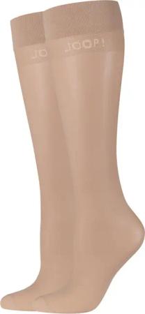 JOOP Kniestrümpfe "Kniestrümpfe 2er Pack" 2er Pack Druckfreier Bund für angenehmen Sitz, 20 DEN
