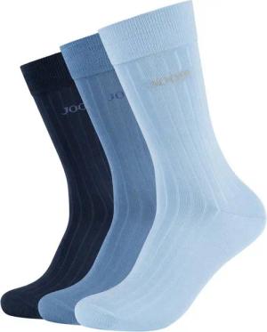 JOOP! Kniestrümpfe premium essentials (3-Paar) mit elastischem Bund