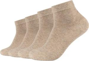 JOOP! Kurzsocken premium essentials (4-Paar, 4 Paar) mit Logoschriftzug an der Ferse