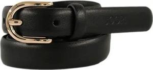 JOOP! Ledergürtel Breite 2 cm, mit Gold-Schließe und Logo-Plakette