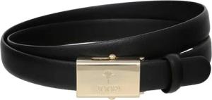 JOOP! Ledergürtel Damen Ledergürtel 2,0 cm Belt NOS Leder dünner Gürtel schwarz 8331/001