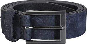 JOOP Ledergürtel  dunkelblau | 105