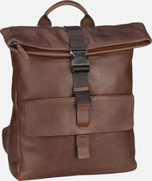 Joop - Loreto Rico Backpack MVF Dark Brown - Rolltop Rucksack  , 16.6 l
