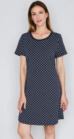 JOOP! Nachthemd Cosy mit Cornflower-Alloverprint