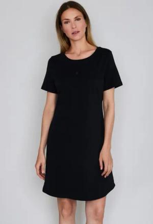 JOOP! Nachthemd Cosy Rundhalsausschnitt, kurzärmelig