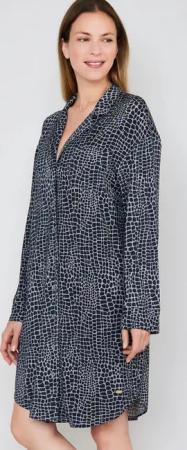 JOOP! Nachthemd Luxe Modal Printed Nacht-hemd schlafmode sleepwear