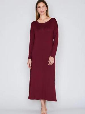 JOOP! Nachthemd Luxe Nacht-hemd schlafmode sleepwear