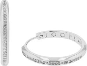 JOOP! Paar Creolen, mit Zirkonia (synth)