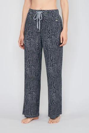 JOOP Pyjamahose "Luxe Modal Printed" Print-Design, Seitliche Taschen, Regular Fit, weites Bein