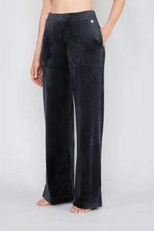 JOOP Pyjamahose "Relax" seitliche Taschen, Samt-Qualität, teilelastischer Bund