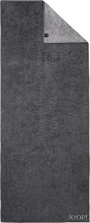 JOOP Saunatuch 80x200cm CLASSIC DOUBLEFACE Anthrazit  grau