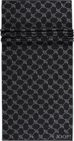 JOOP Saunatuch Cornflower 80x200cm Schwarz schwarz