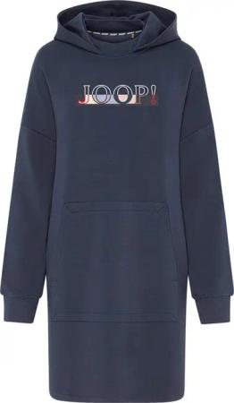 JOOP! Shirtkleid Damen Hoodie / Longshirt mit Kapuze (1-tlg) Lounge Bigshirt in softer Modalqualität