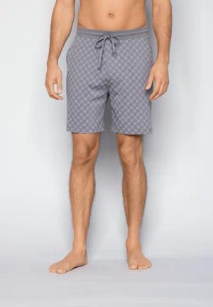 JOOP Shorts "Leisure" mit allover Cornflower-Print, seitlichen Eingrifftaschen