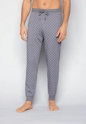 JOOP Shorts "Leisure" mit Cornflower-Print, seitlichen Taschen und Bindeband