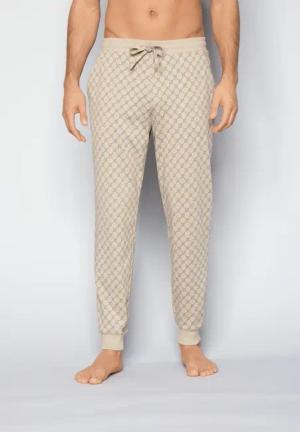 JOOP Shorts "Leisure" mit Cornflower-Print, seitlichen Taschen und Bindeband