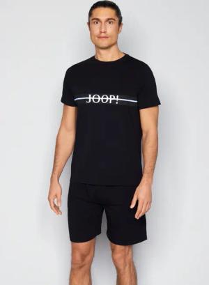 JOOP Shorty "Core" 2 tlg. mit kurzem Arm, Rundhalsausschnitt und seitlichen Taschen