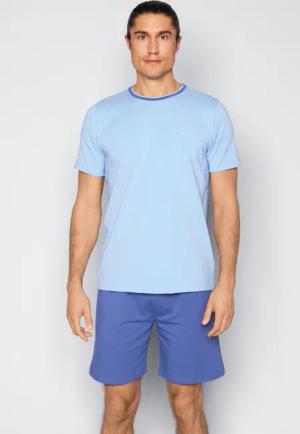 JOOP Shorty "Core" 2 tlg. mit kurzem Arm und Rundhalsausschnitt, Baumwoll-Mix