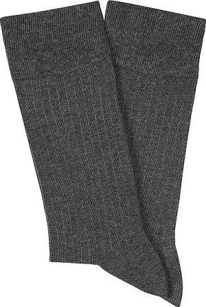 JOOP Socken 2er Pkg. anthracite melange grau | 39-42