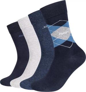 JOOP Socken "Socken 4er Pack" 4er Pack Elegante Geschenkbox, Aus OCS-zertifizierter Baumwolle gefertigt