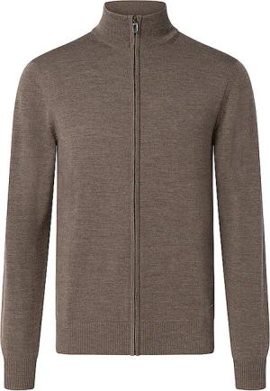 JOOP Strickjacke DAVIS hellbraun | XXXL