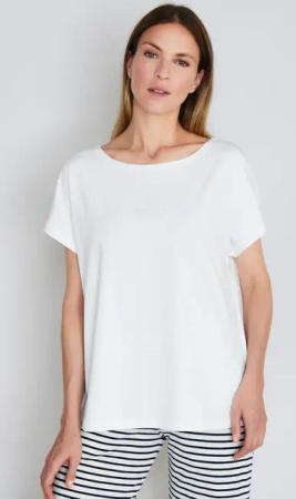 JOOP T-Shirt "Cosy" Rundhalsausschnitt, kurzärmelig, Cotton-Stretch