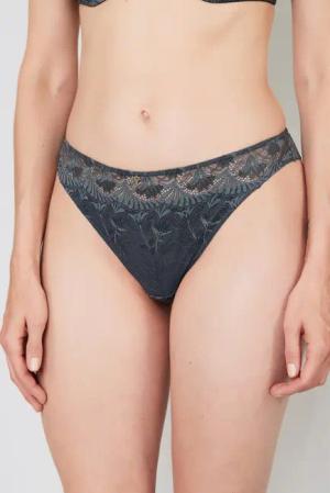 JOOP! Tanga Beautiful florale Spitze, Stretch-Bund, elastisch