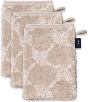 JOOP Waschhandschuh "Waschlappen Doubleface 3er Pack"