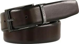 JOOP! Wendegürtel aus seidenglattem Rindsleder, zum wenden, zweifarbig, 3,5 cm breit