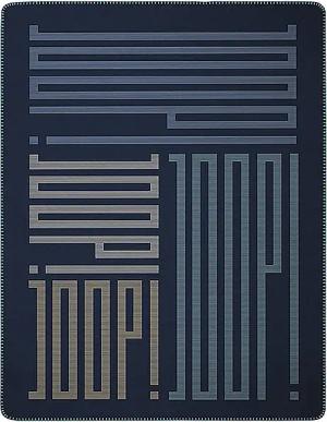 JOOP Wohndecke 150x200cm JOOP! BARS Navy dunkelblau