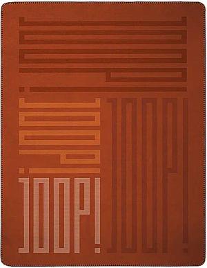 JOOP Wohndecke 150x200cm JOOP! BARS Siena kupfer