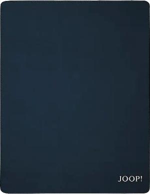 JOOP Wohndecke 150x200cm JOOP! UNI Marine Rauch dunkelblau