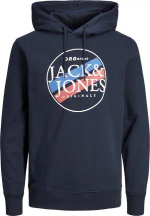 Jorcody Sweat Hood  von Jack & Jones in der farbe Blau und in größe M.