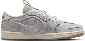 Jordan 1 Low Damen Sneaker - Weiß - Größe 38.5 - Netz/Synthetik
