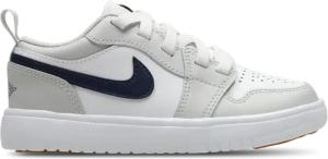 Jordan AJ1 Low Kinder Sneaker - Weiß - Größe 35 - Leder