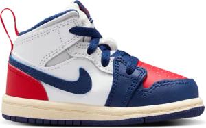 Jordan Aj1 Mid Baby Sneaker - Weiß - Größe 22 - Netz/Synthetik