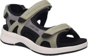 Josef Seibel  Damenschuhe Sandaletten mint kombi (oliv-blau) 97302-TE380611 Estelle 02