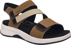 Josef Seibel Estelle 06 Sandale, Komfortschuh, Sandalette, Klettschuh mit Fußbett