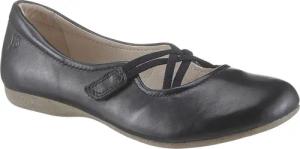 Josef Seibel Fiona 39 Riemchenballerina Festtagsschuh, Slipper, Komfortschuh mit überkreuztem Gummizug