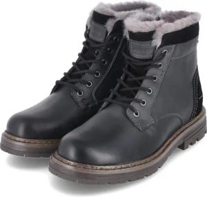 Josef Seibel Josef Seibel 20850LA586/100 Herren Glattleder schwarz Schnürstiefel
