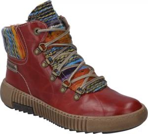 JOSEF SEIBEL Maren 06 | Stiefelette für Damen | Rot Maren 06, hibiscus-kombi