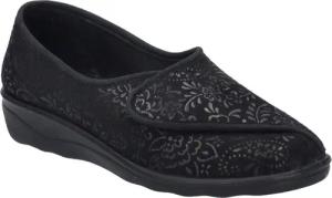 Josef Seibel Nice 104 Hausschuh Klettschuh, Pantoffel mit praktischem Klettverschluss