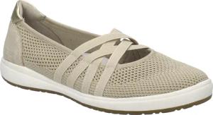 Josef Seibel Riemchenballerina "Caren 67" Slipper, Sneaker, Schlupfschuh mit Leder Einsatz an der Ferse