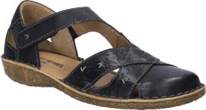 Josef Seibel Sandale "Rosalie 03" Komfortschuh, Halbschuh mit Blumenprägung in der Laufsohle, G-Weite